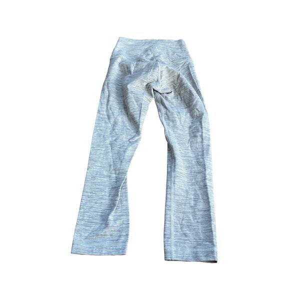 Lululemon Wunder Under Crop (Hi-Rise) 21" Gray 2 - Picture 4 of 5